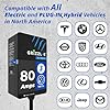Grizzl-E Ultimate Level 2 Fastest 80A / 19.2 kW Electric Vehicle (EV) Charger, UL Tested and Certified, Metal Case, Indoor/Outdoor Electric Car Fast Charging Station, Hardwired, Classic Black, J1772