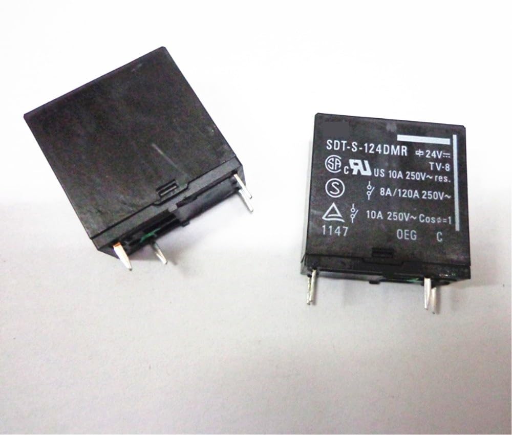 Przekaźnik 24 V SDT-S-124DMR 24 V SDT-S-124DMR-24V SDTS124DMR 24V 24VDC DC24V 10A 250VAC 4PIN BIANMTSW(50 szt.)