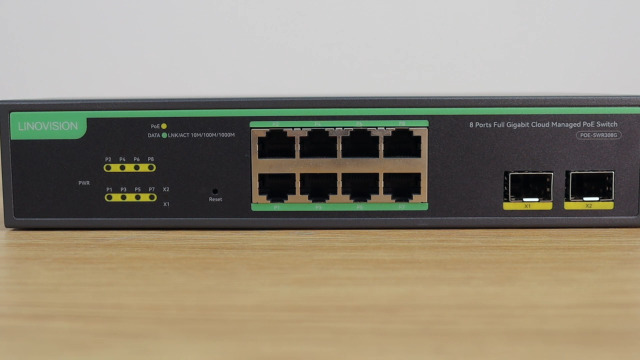 Amazon.com: LINOVISION 8 Ports Remote Cloud Managed PoE Switch