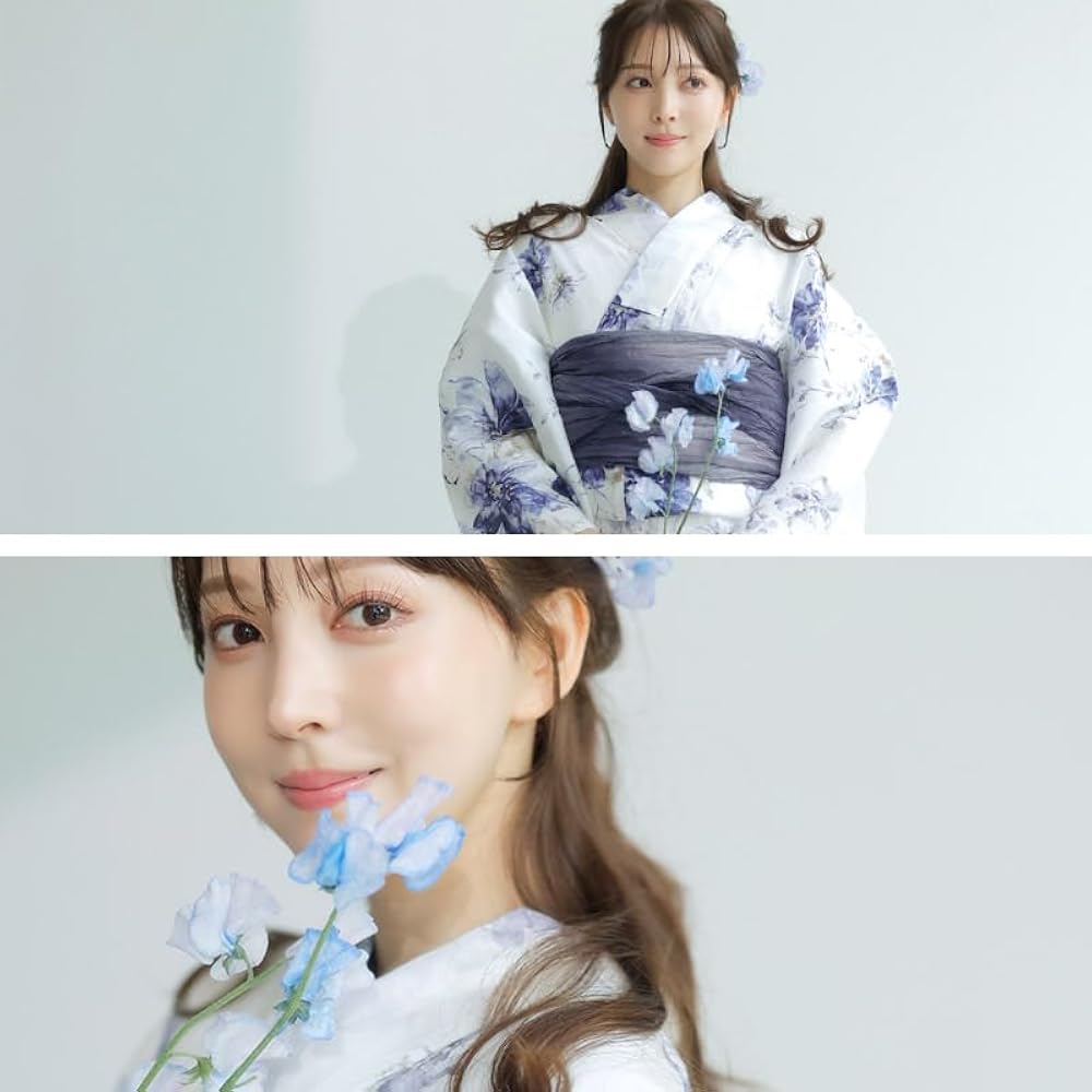 Amazon | [Dita](ディータ) レディース 浴衣 セット 簡単 兵児帯