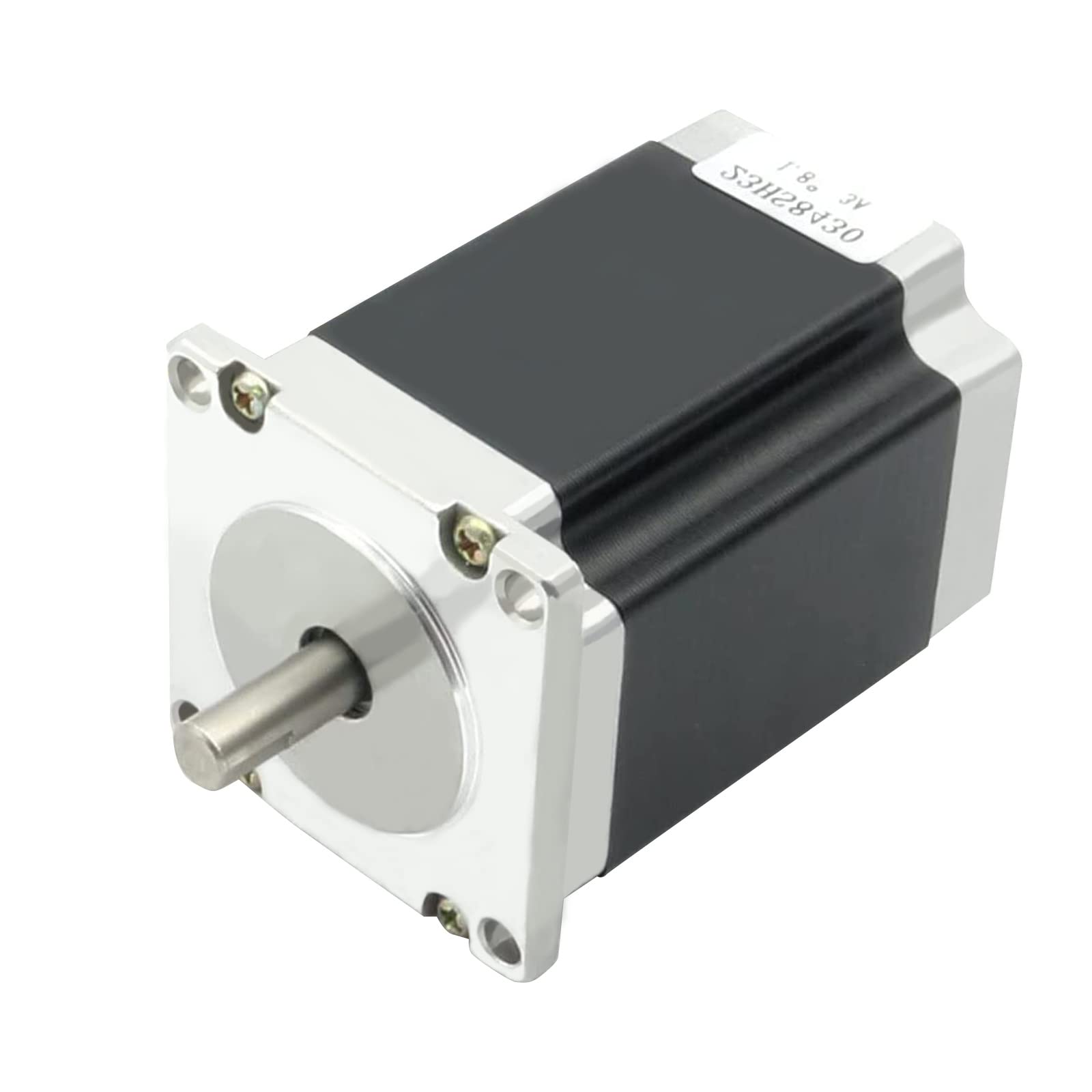 RATTMMOTOR Nema - Motore passo-passo 23, 1,8 Nm, 3 A, 1,8 gradi, 4 fili, 57 x 76 mm, per stampante 3D/fresatrice CNC