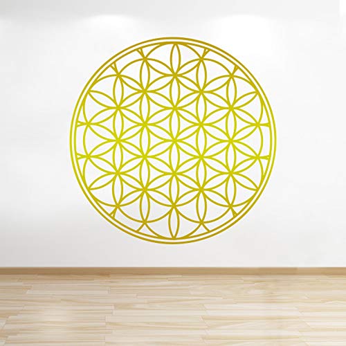 Flower of Life Decal, Boho Decals, Vinyl Mandala Decal, Flower of Life Sticker, Mandala Decal