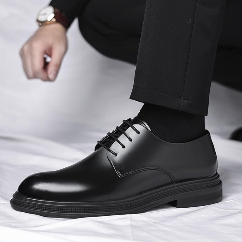 Men's Comfort Retro Dressy Suit Tuxedo Walking Shoes Men Patent Leather Lace Up Classic Formal Dress Shoes Mens Business Oxford Shoes4