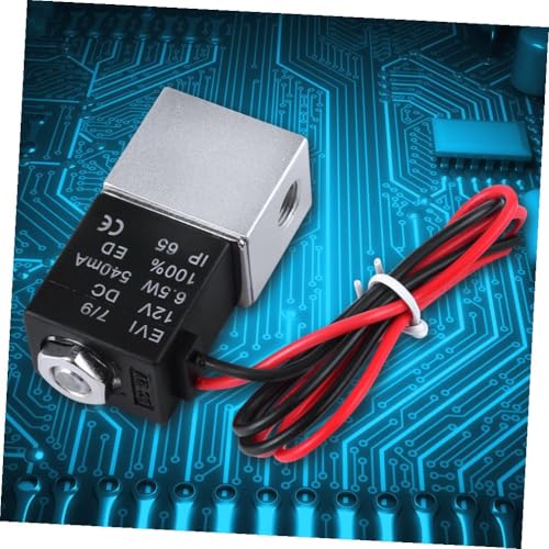 Válvula solenoide de agua DC 12V evita fugas de gas y líquido con su sellado de butilo NC 5