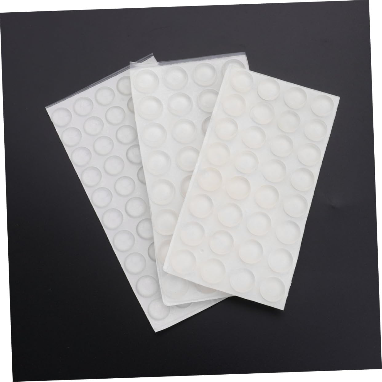 VILLCASE 214pcs Silicone Collision Rubber Particles Mute Crash Pad for Cabinet Soft Close Pad Door Damping