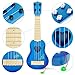 YEZI Kids Toy Classical Ukulele Guitar Musical Instrument, Blue