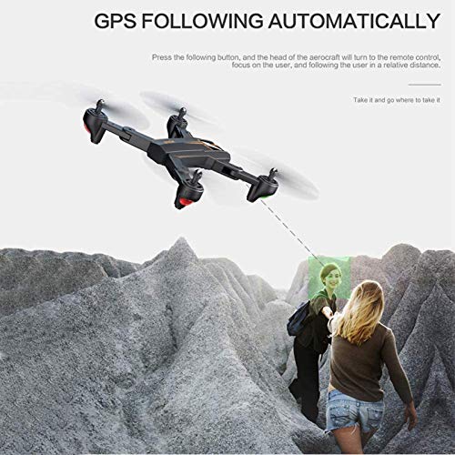 Ficha técnica GPS Drone for Adults 5G WiFi FPV Drone con 4K Camera Optical Flow Positioning RC Quadcopter con Headless Mode Altitude Hold Follow Me Auto Return 2 Batteries - Fernando Cortés