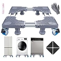 Base Regolabile Per Lavatrice | 4 Piedini A Ventosa | Carico 300 Kg | Antirumore