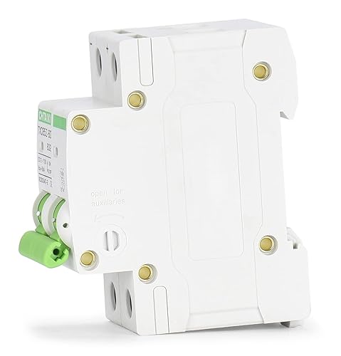 Miniatura 2 de Disyuntor miniatura de 12 V-110 V CC protector de interruptor de batería de 2 polos de 15 amperios para sistema solar fotovoltaico y RV viaje