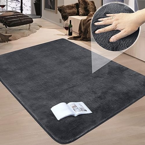 Granbest Luxus Verdicken Teppich Ähnlich Kaninchenfell Stilvolle Plüsch 1100GSM Teppich...