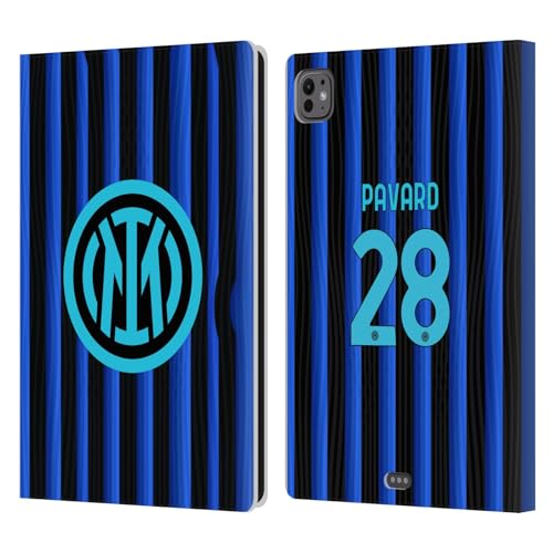 Coque iPad Pro 11 M4 2024 Inter Milan édition cuir Benjamin Pavard