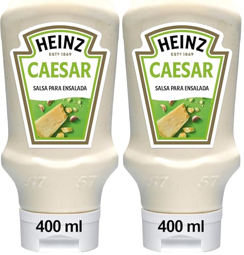 Heinz Salsa César Bocabajo 400ml (Paquete de 2)
