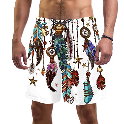 Maillots de bain pour hommes JDEZ short de plage leger graphique
