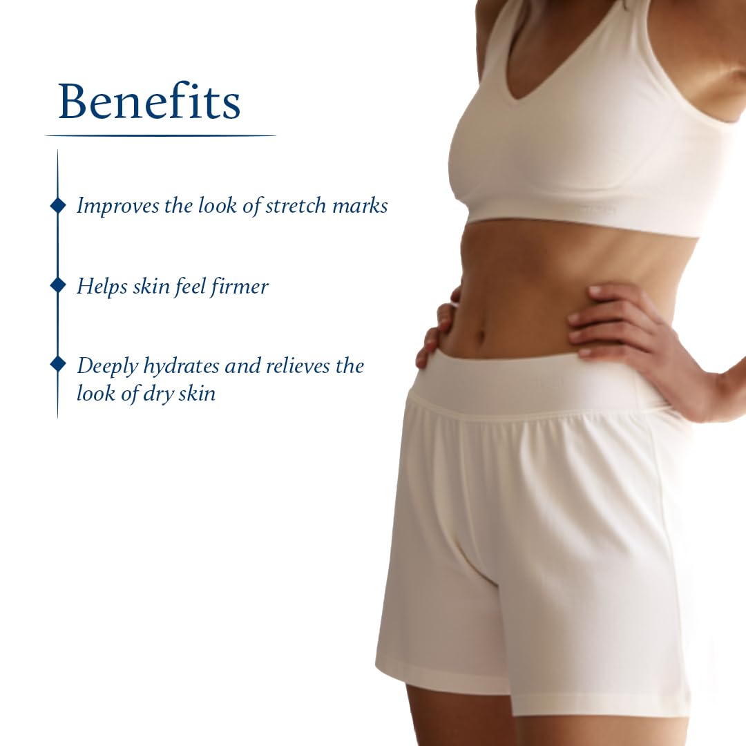 Blue Nectar Saffron & Almond Oil, Ayurveda Product for Crepey Skin | Skin Firming Body Oil for Stretch Marks (12 Herbs, 3.38 Fl Oz) - Image 5