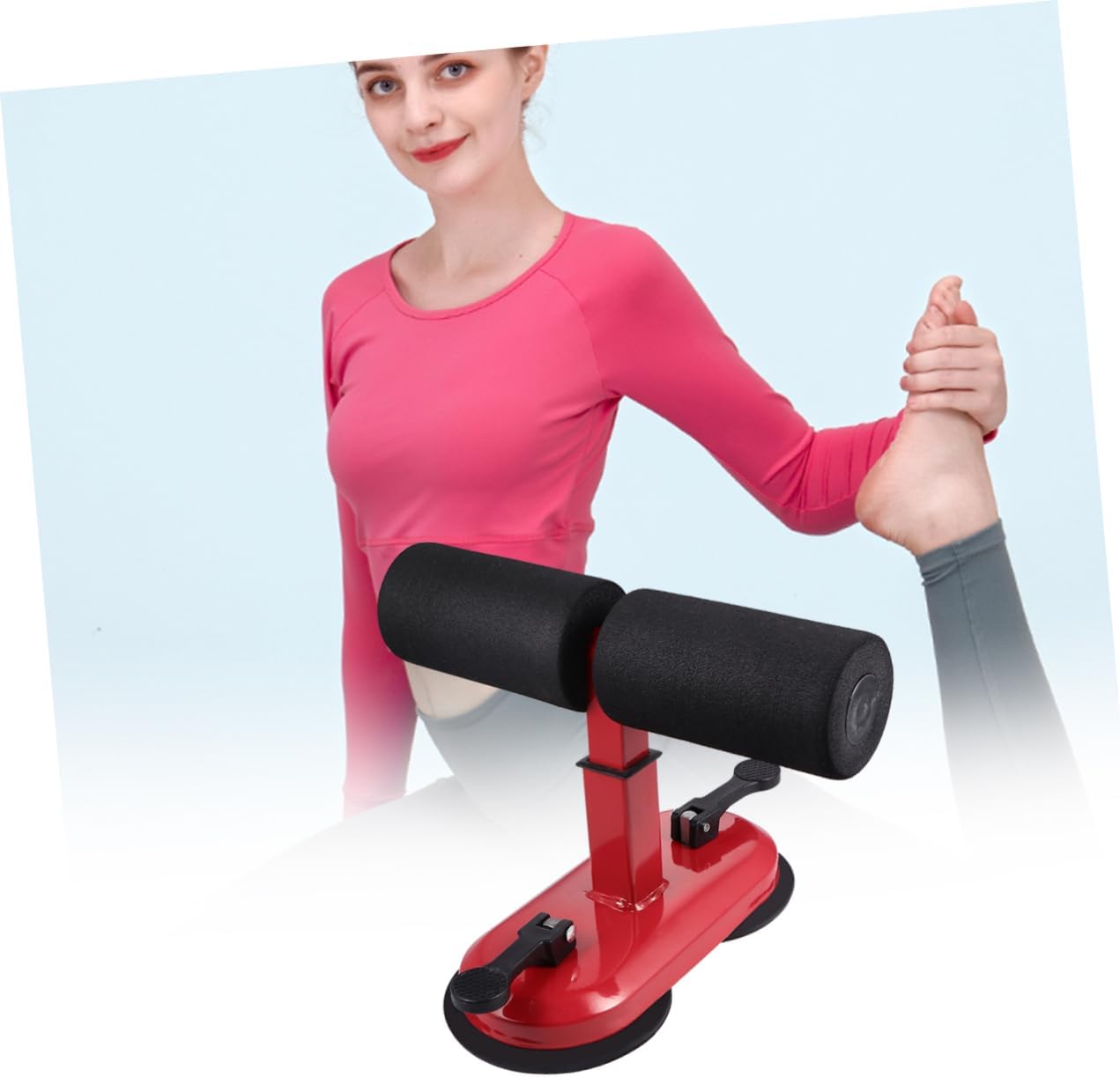 Generic Abdominal Machine Crunches Aid Household Lightweight Easy to Carry Abs Trainer