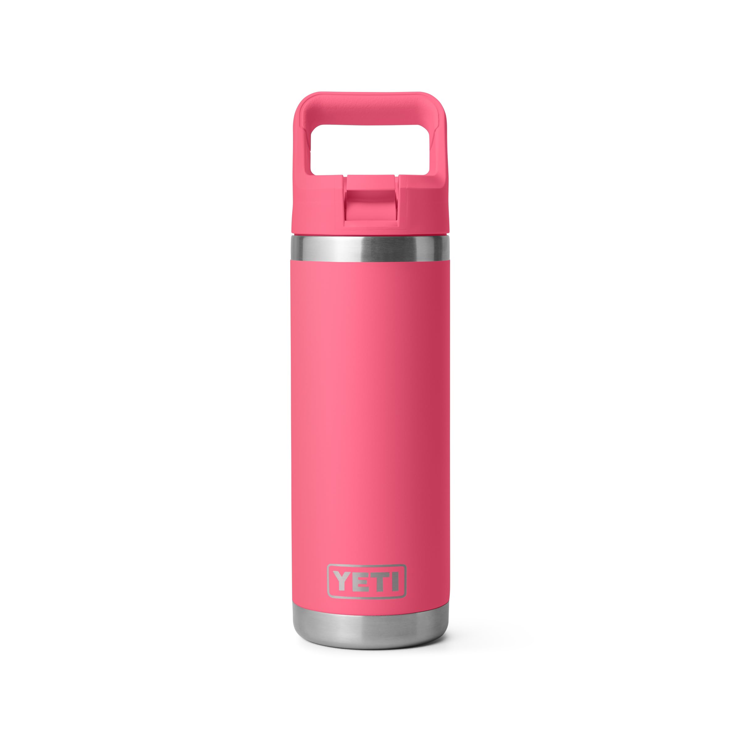 YETI タンブラー 18oz ストロー付き トロピカルピンク Amazon | YETI (イエティ) Rambler 18オンスボトル 真空断熱