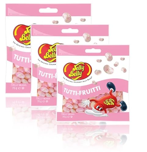 Jelly Belly 3x Tutti Frutti, 3 x 70g