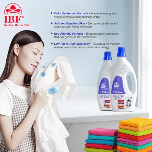 Image of Matic Premium And Organic Liquid Detergent,Top Load & Front Load Detergent For Washing Machine Balanced Ph, Non Toxic Multi-Fragrance (PO-4) blue