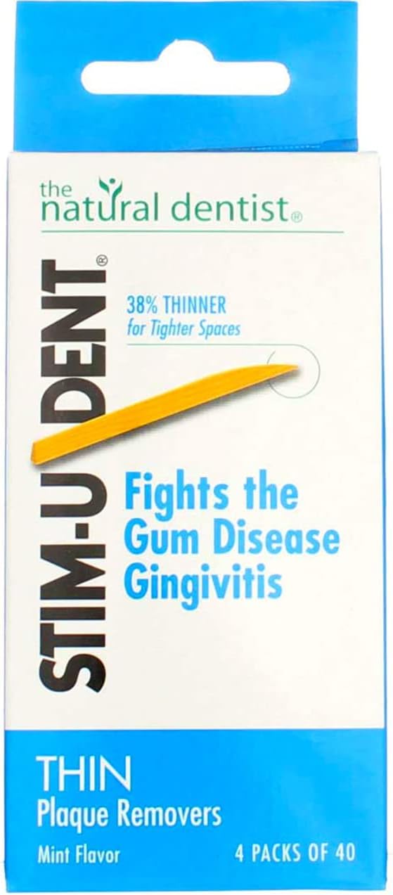 Stim-U-Dent Plaque Removers Thin Mint 160 Each