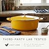 Made In Cookware - Oval Dutch Oven 7.5 Quart - Marigold Yellow - Enameled Cast Iron - Exceptional Heat Retention & Durability - Professional Cookware - Crafted In France - Induction Compatible #4
