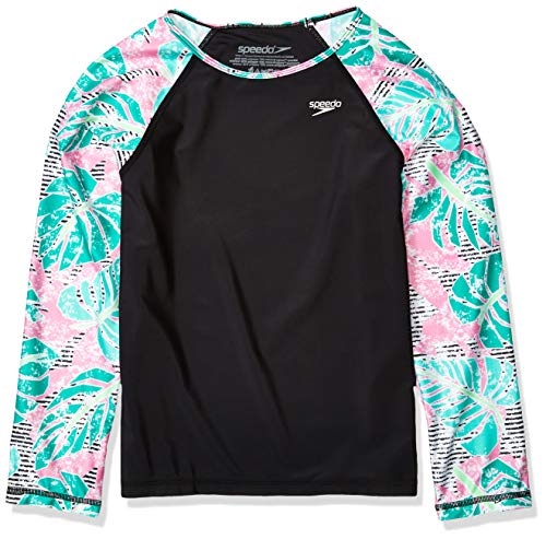 Image of Speedo Girl's Uv Swim Shirt Long Sleeve Rashguard