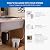 Aquasana Under Sink Water Filter | 2-Stage Filtration | Reduces up to 99.99% of PFAS, Lead, Chlorine, Cysts, & More | Under Counter Drinking Water Filter | AQ-6200-NF