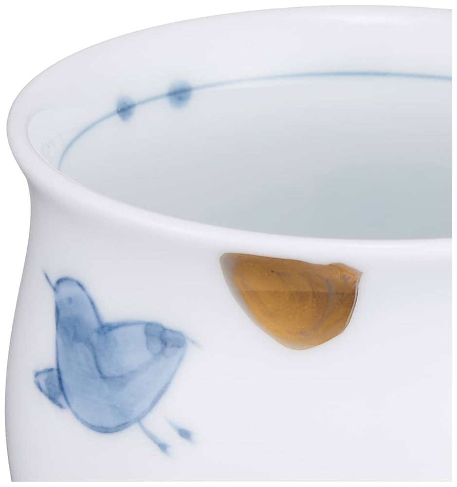 Amazon｜浜陶 波佐見焼 松幸陶芸 雅幸窯 湯呑 ミニ 直径約7cm 染