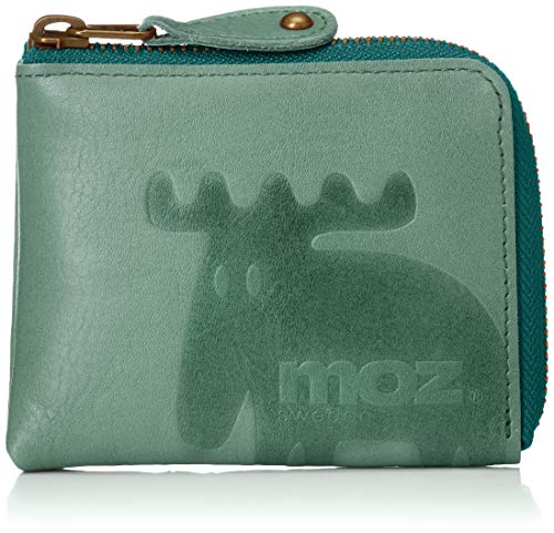 moz(モズ) 二つ折り財布 エルク ELK-ZNWE レディース グリーン