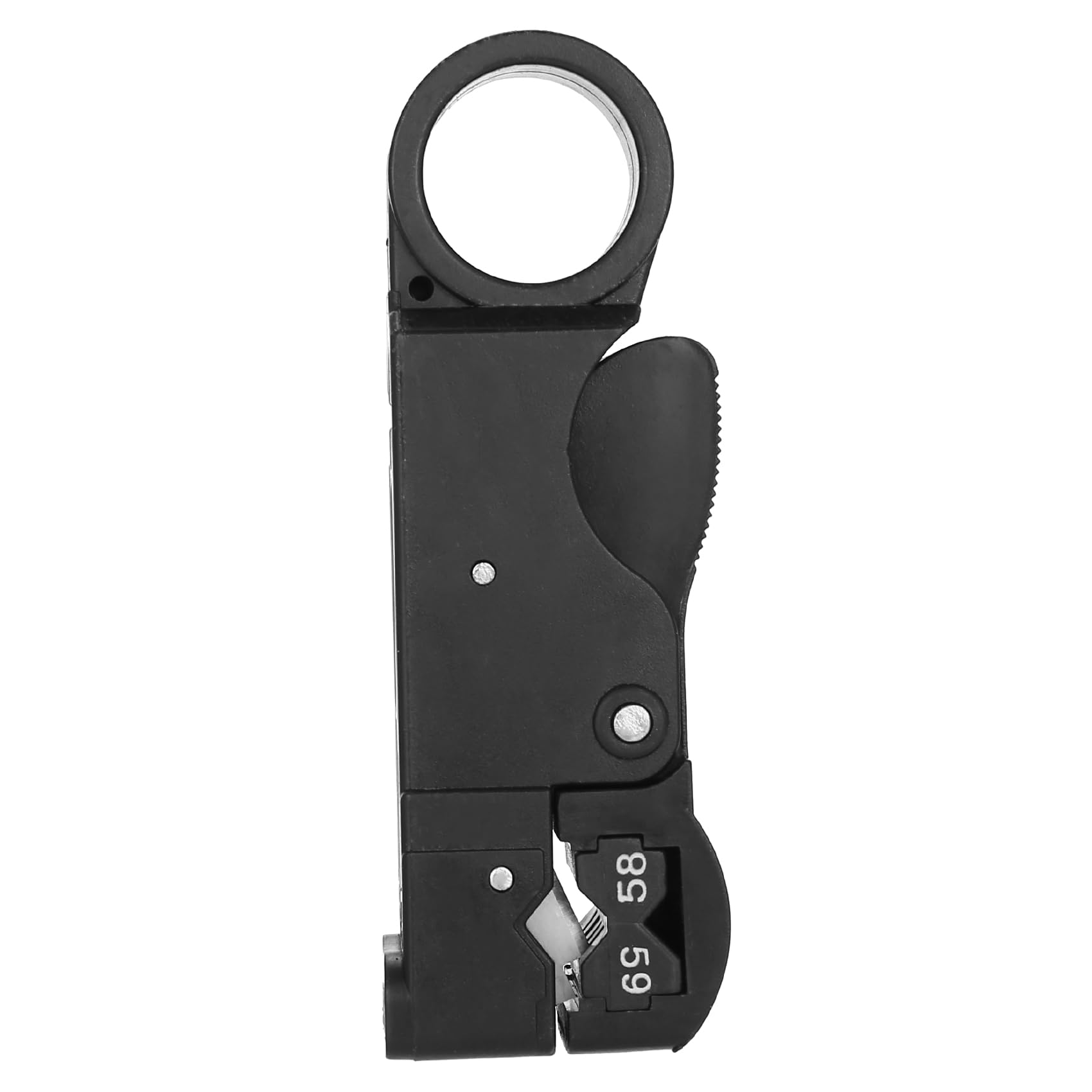 Aisuoka Coax Cable Stripper 3-Blade for RG58/59/62/3c/4c Cables