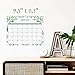 Aesthetic Greenery Wall Calendar - Runs from January 2021 Until July 2022 - The Perfect Monthly Calendar for Easy Planning