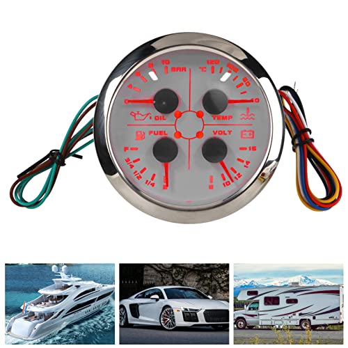 Indicatore Livello Carburante, 4in1 85mm Calibro