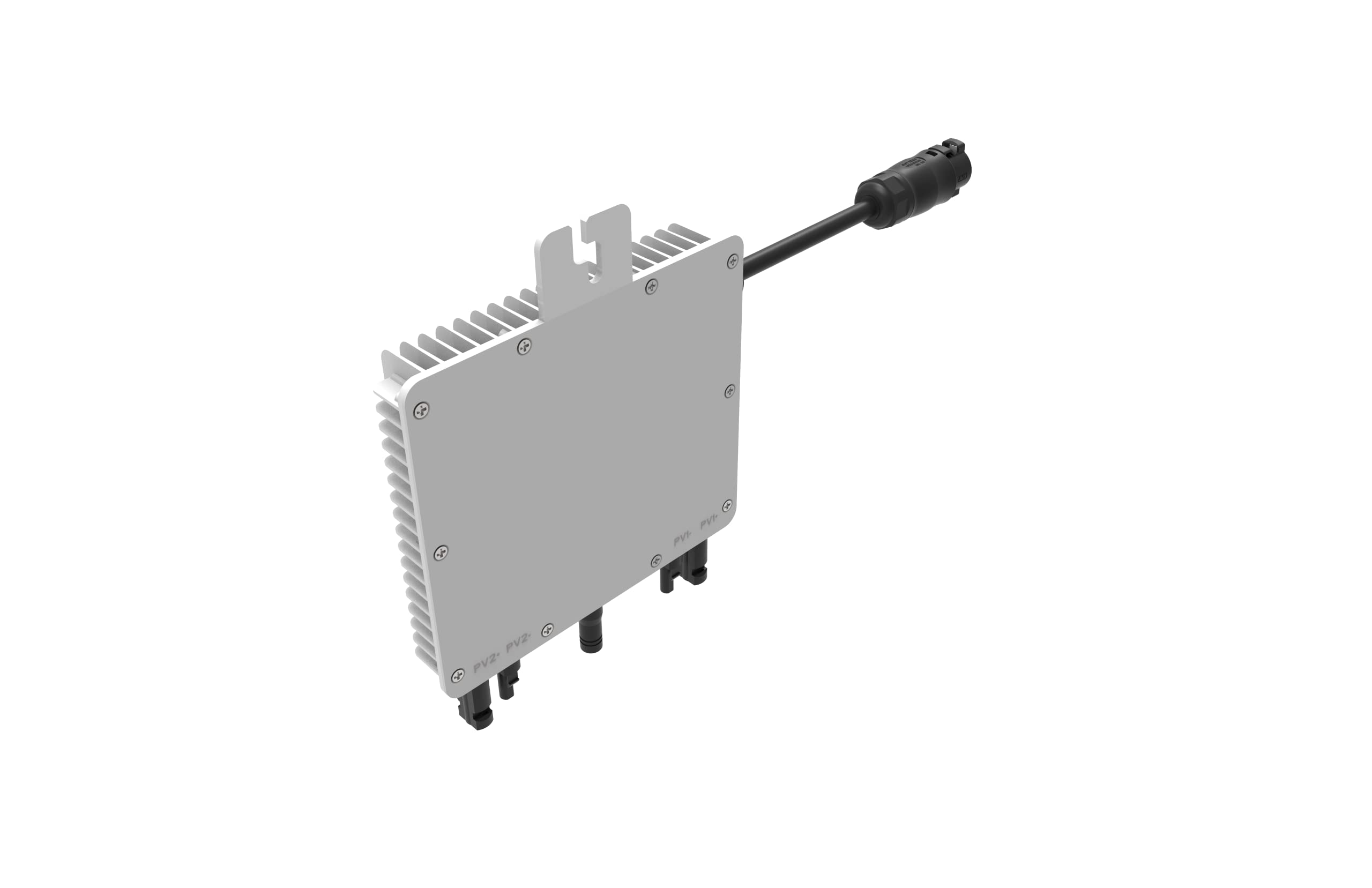 Solarway Deye SUN600G3-EU-230 Lot de microonduleurs 600 W | Micro onduleur | Wi-FI & Application | Plug & Play | Conception pour Centrale électrique de Balcon avec 2 modules PV