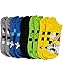 Pokemon Pixelated 5 pk No Show Socks (6-8.5)