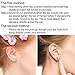 2 Pairs 7 Crystals Ear Cuffs Hoop Climber Earrings Ear Crawler Cuff Earring for Women Girls Favors (Color Set 1)