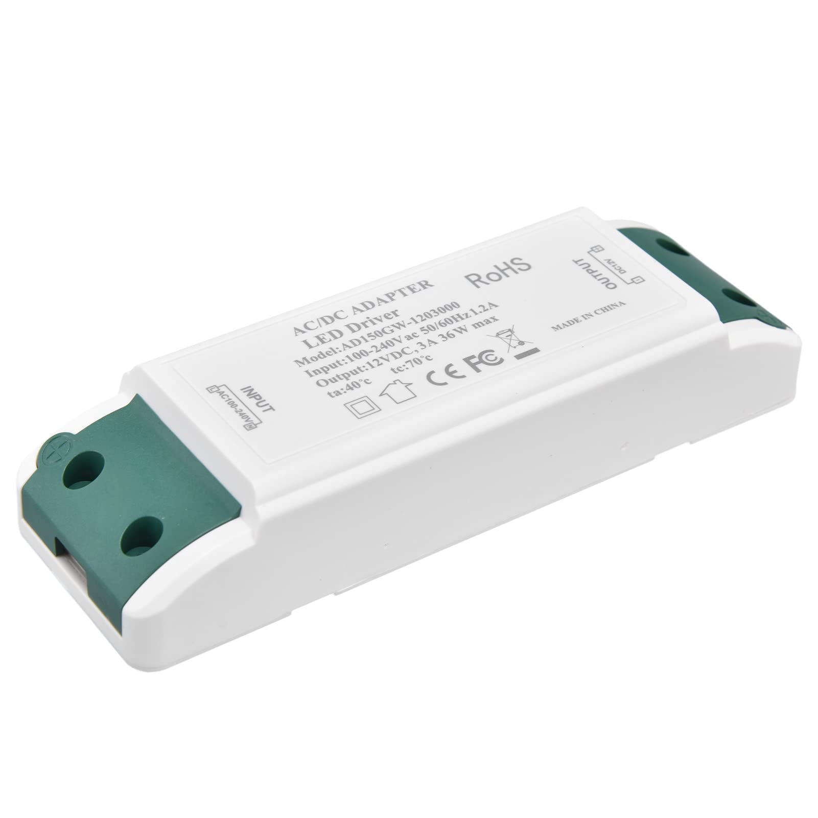Meanwell LED transformator 36 Watt 12V niet dimbaar - LED groothandel Meanwell LED transformator 36 Watt 12V niet dimbaar - LED groothandel