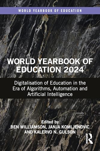 Portada de World Yearbook of Education 2024: Digitalisation of Education in the Era of Algorithms, Automation and Artificial Intelligence