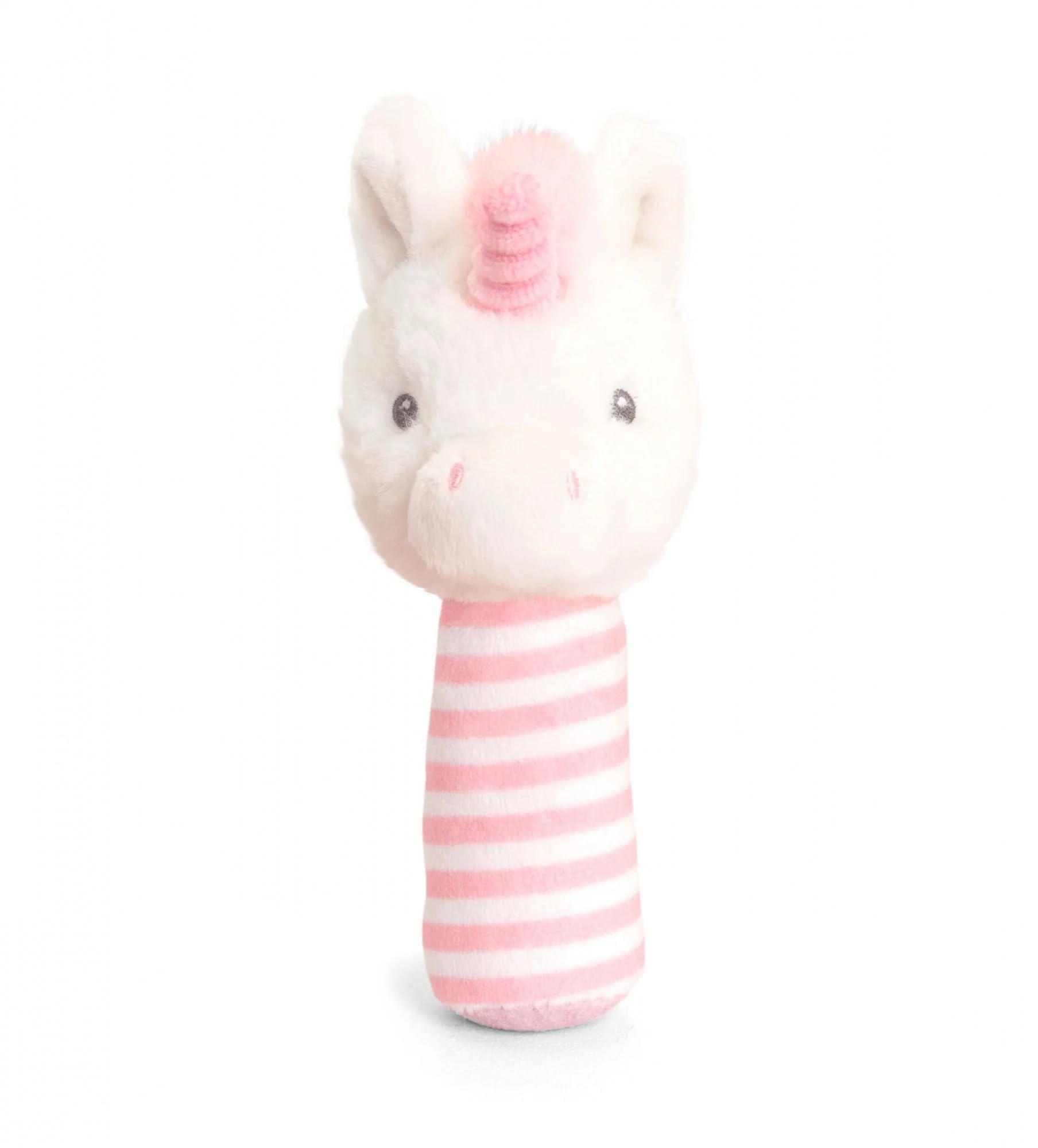 Keel Toys 14cm Keeleco Baby Twinkle Unicorn Stick Rattle