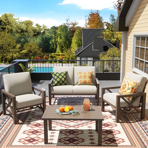 4-Piece Stylish Outdoor Furniture Set