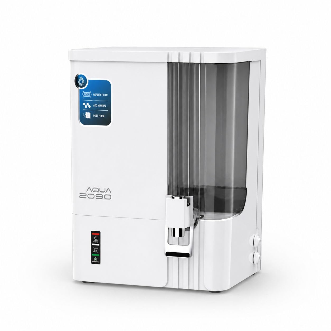 AQUA 2090 RO + B 12 Alkaline + Zinc + MTDS Copper Water Purifier for Home | 7-Stage Purification | 9L Storage Tank | ISI Certified Water Purifier Filter For Home Office-picture-10