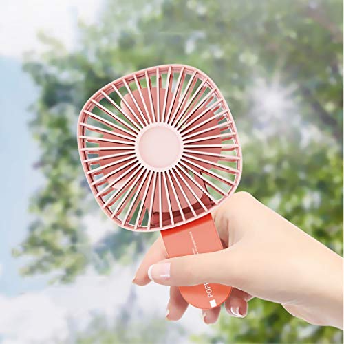 Ordinateur de poche ventilateur USB mini portable de charge rose - 4