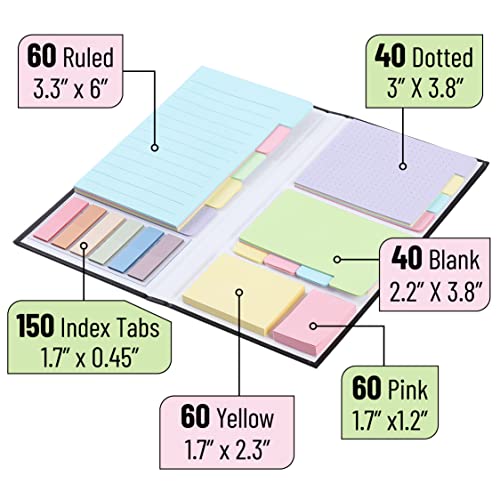 Image of Mr. Pen- Sticky Notes Set, 820 Pack, Ruled