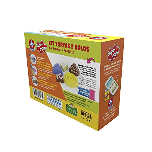 Massa Tortas E Bolos Brinquedos Estrela Multicor