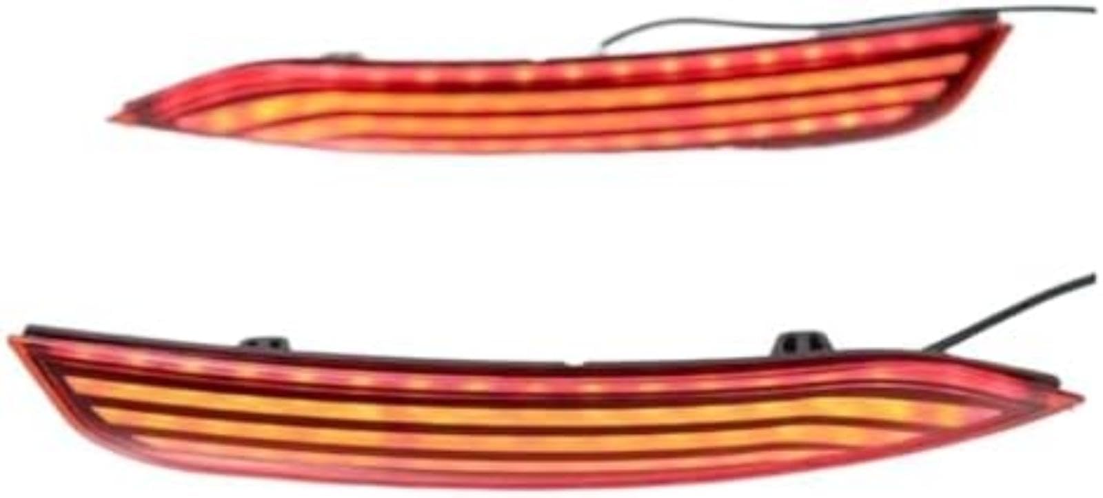 Fanale posteriore di ricambio, per Polo 2014-2018 3 funzioni Indicatore di direzione Riflettore di riserva Fanali posteriori fendinebbia Fanali posteriori Paraurti per auto Coda freno