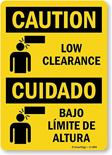 SmartSign Panneau De Sécurité OSHA En Vinyle Adhésif