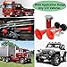 Dual Trumpet Air Horn with Compressor,12V 135db Air Horn Kit,for Any 12V Vehicles Trucks Lorrys Trains Boats Cars Motorcycle SUV Vans,Small Dual Trumpet Horn,Easy to Install, By LIYYOO