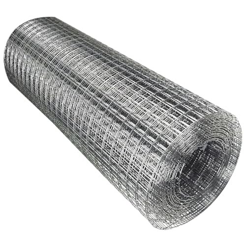 Maille métallique argentée durable pour volaille et jardin