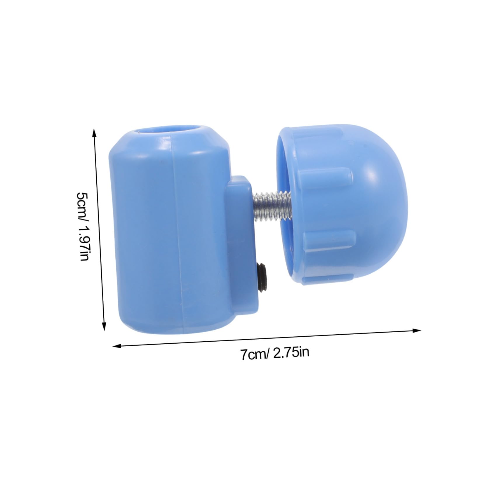 COLLBATH Infusion Stand Accessory Telescoping Adjuster for 16mm Upper Rod 19mm Lower Rod Saline Stand Plastic Abs Metal Reusable