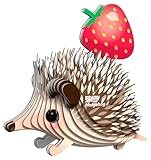 EUGY 026 Erizo. Eco-Friendly 3D Paper Puzzle