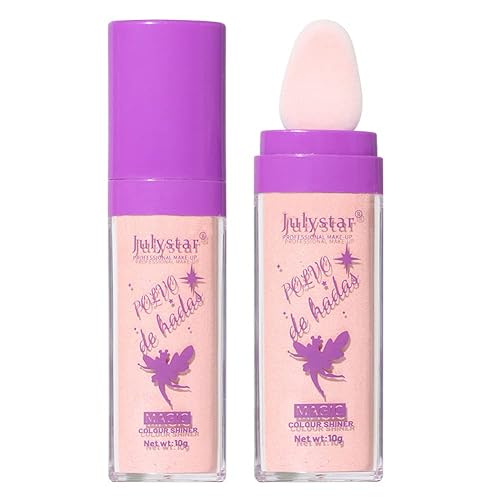 Miniatura 2 de Polvo De Hadas Highlighter Stick Puff Fairy Stick Highlight Powder Glitter Loose Powder Brush Stick Contouring Powder Shimming Face Powder Blusher