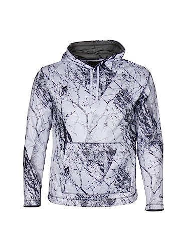 Gamehide Snow Camo Fleece Midweight Hooded Sweatshirt
